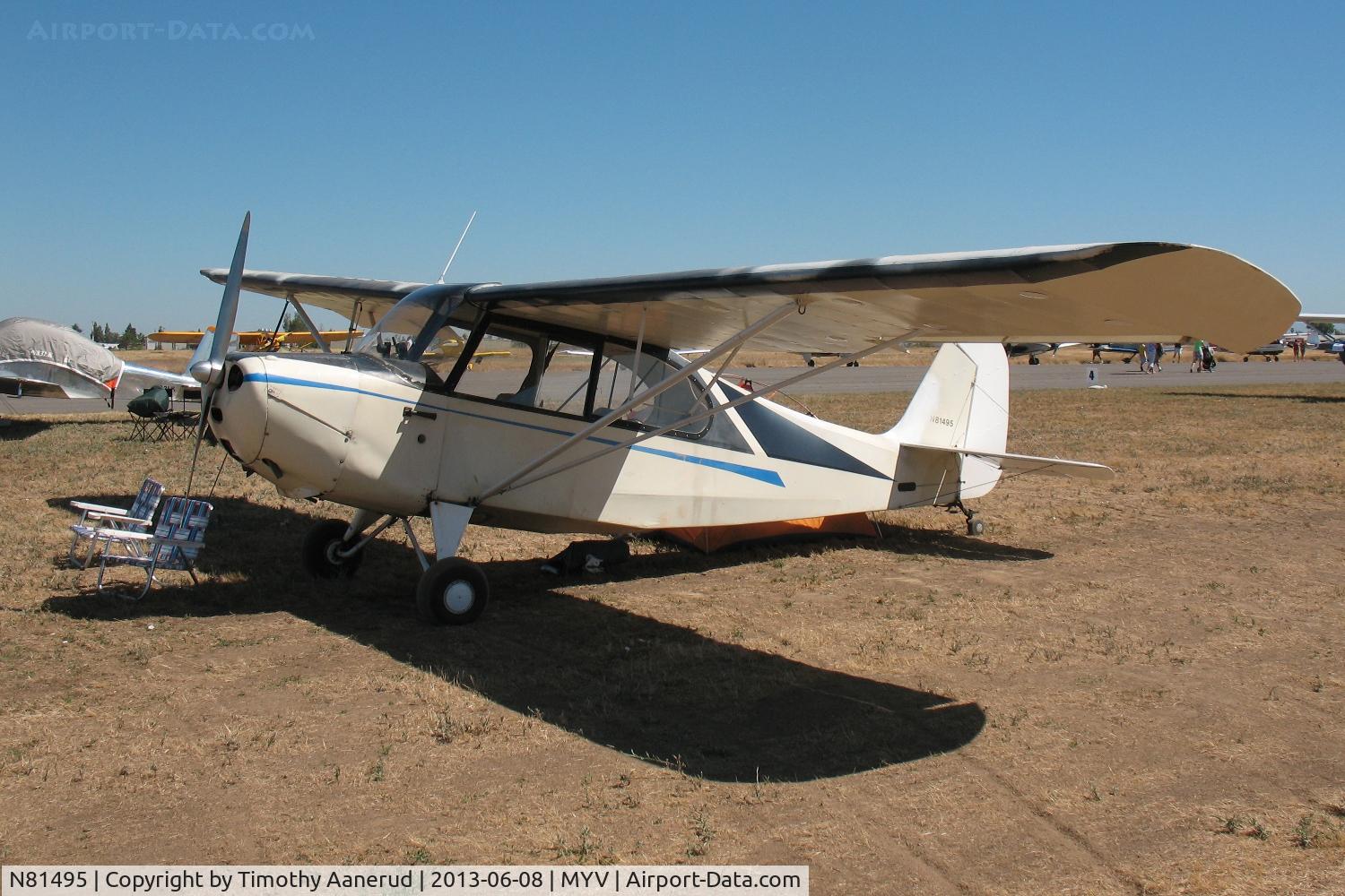 N81495, 1945 Aeronca 7AC Champion C/N 7AC-114, 1945 Aeronca 7AC, c/n: 7AC-114