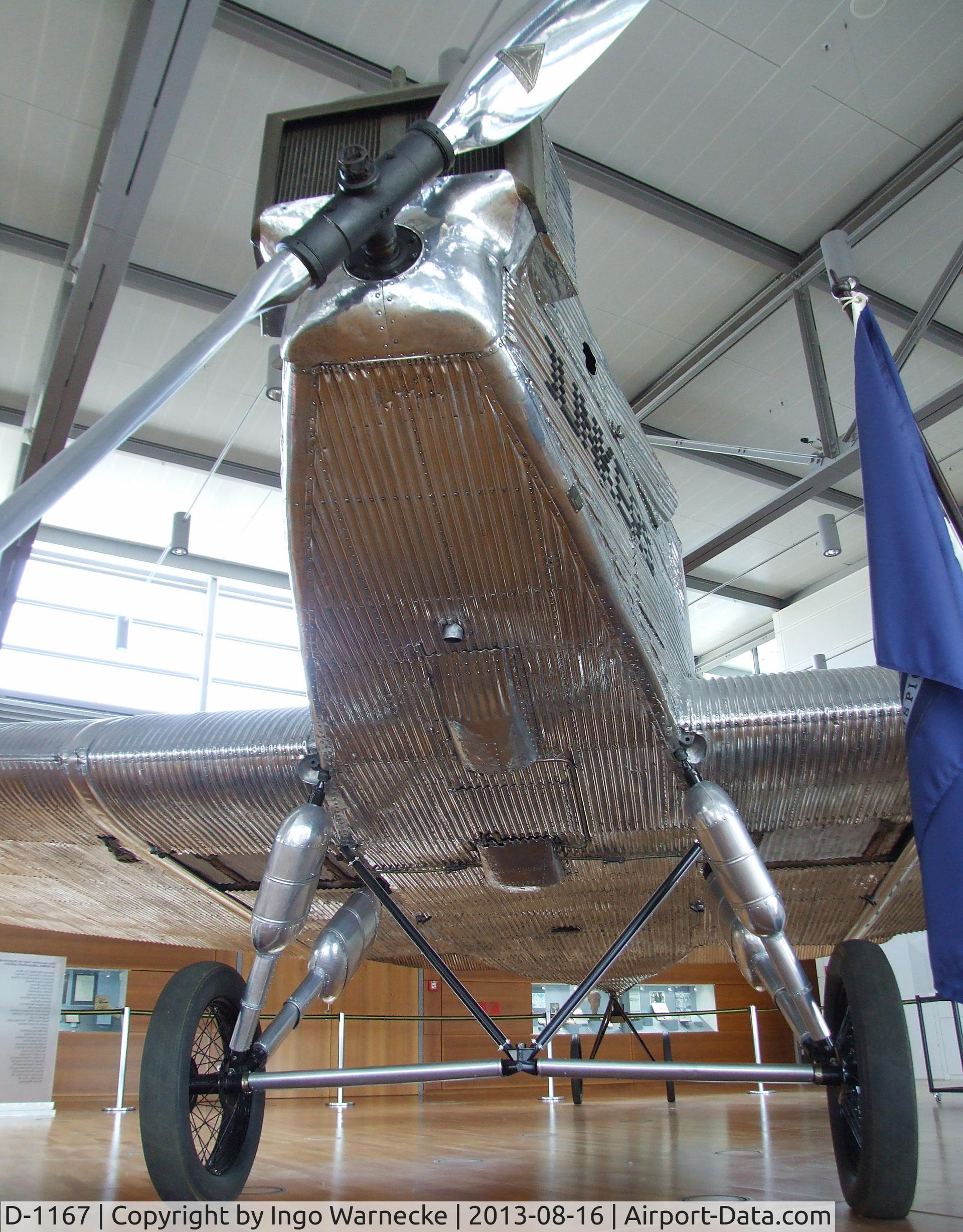 D-1167, Junkers W 33b C/N 2504, Junkers W 33b 'BREMEN', the first plane to cross the North Atlanic ocean from east to west in 1928 (on long term loan from the Henry Ford Museum, Dearborn MI, restored and exibited at Bremen airport, Bremen GERMANY)