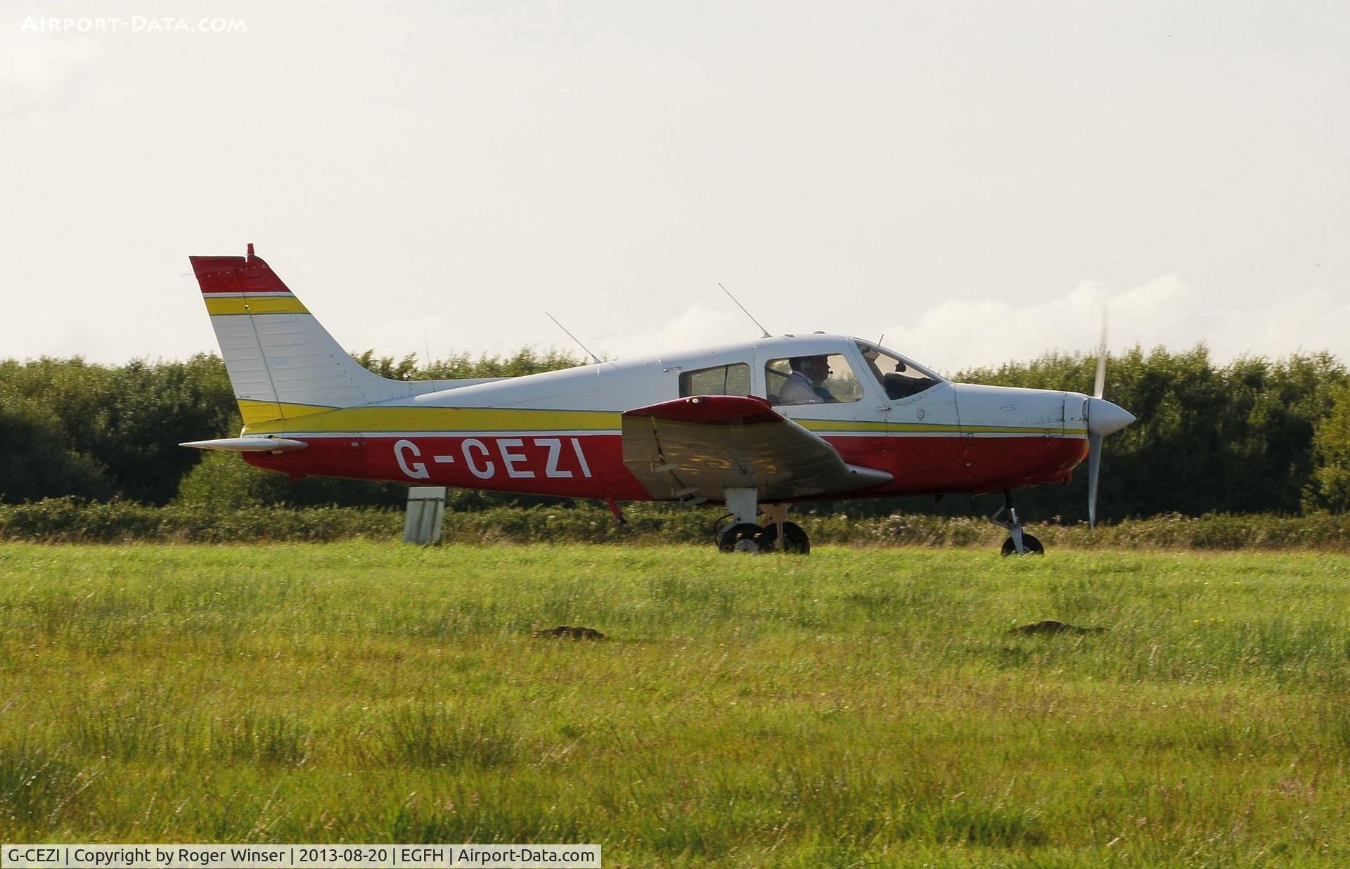 G-CEZI, 1989 Piper PA-28-161 Cadet C/N 2841228, Visiting Piper Cadet. Previously registered N131ND.