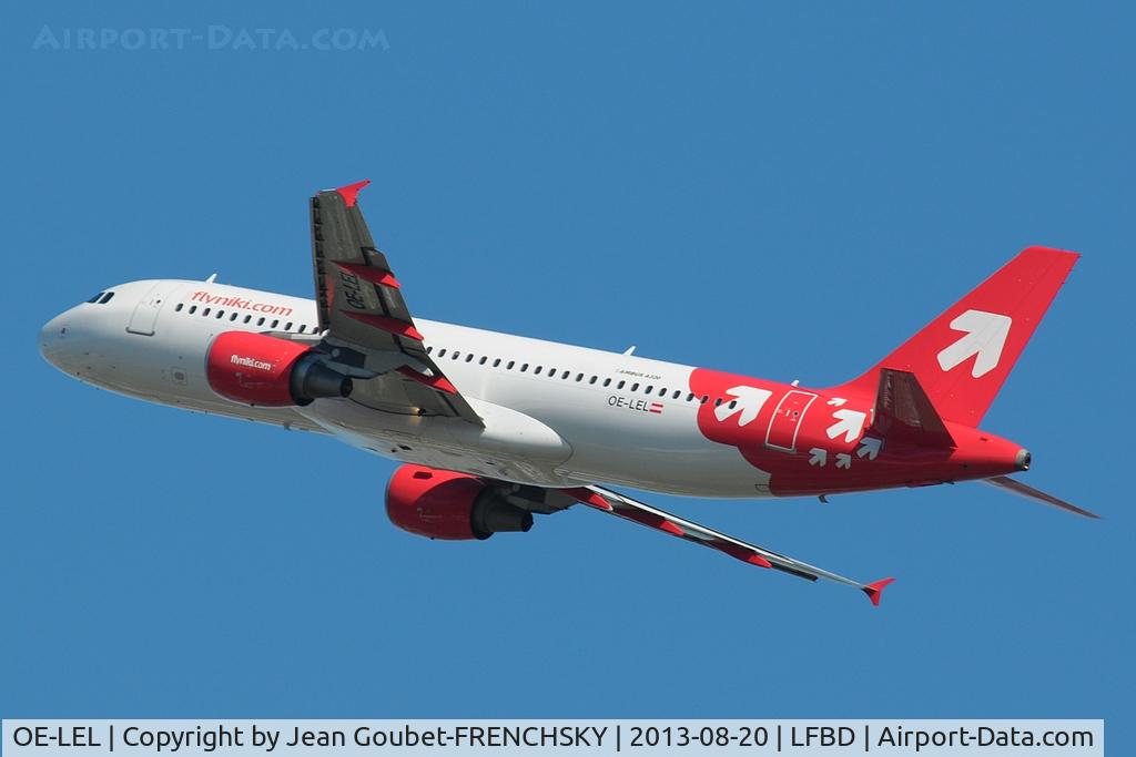 OE-LEL, 2006 Airbus A320-214 C/N 2668, FlyNikki take off 05 to Exeter