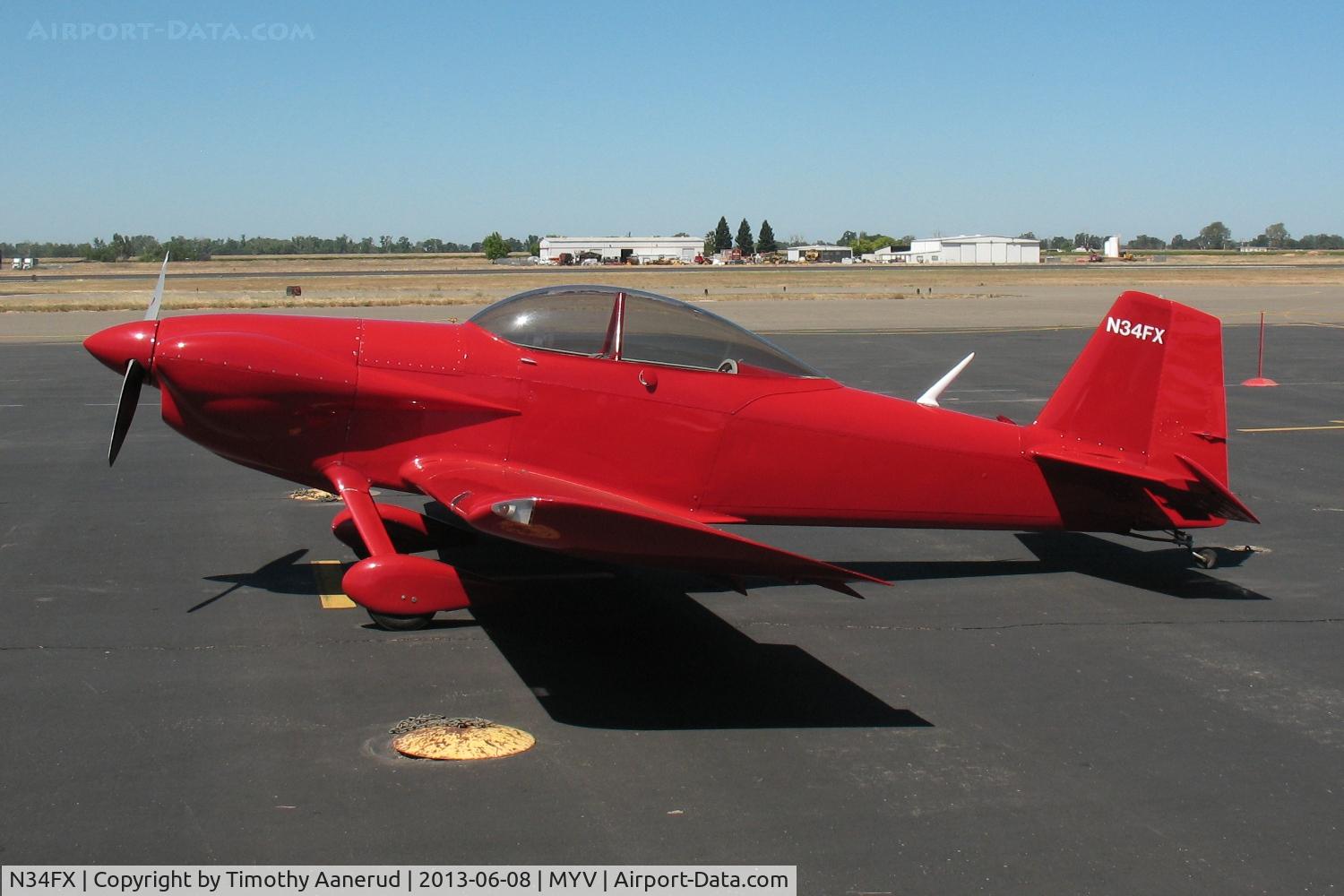 N34FX, 1998 Vans RV-4 C/N 1692, 1998  VANS ACFT RV-4, c/n: 1692