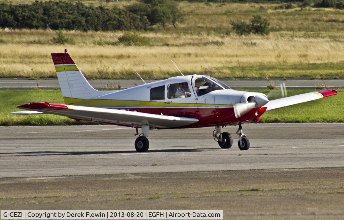 G-CEZI, 1989 Piper PA-28-161 Cadet C/N 2841228, Visiting Piper Cadet from, Aeros, dual Based at Gloucester and Cardiff.