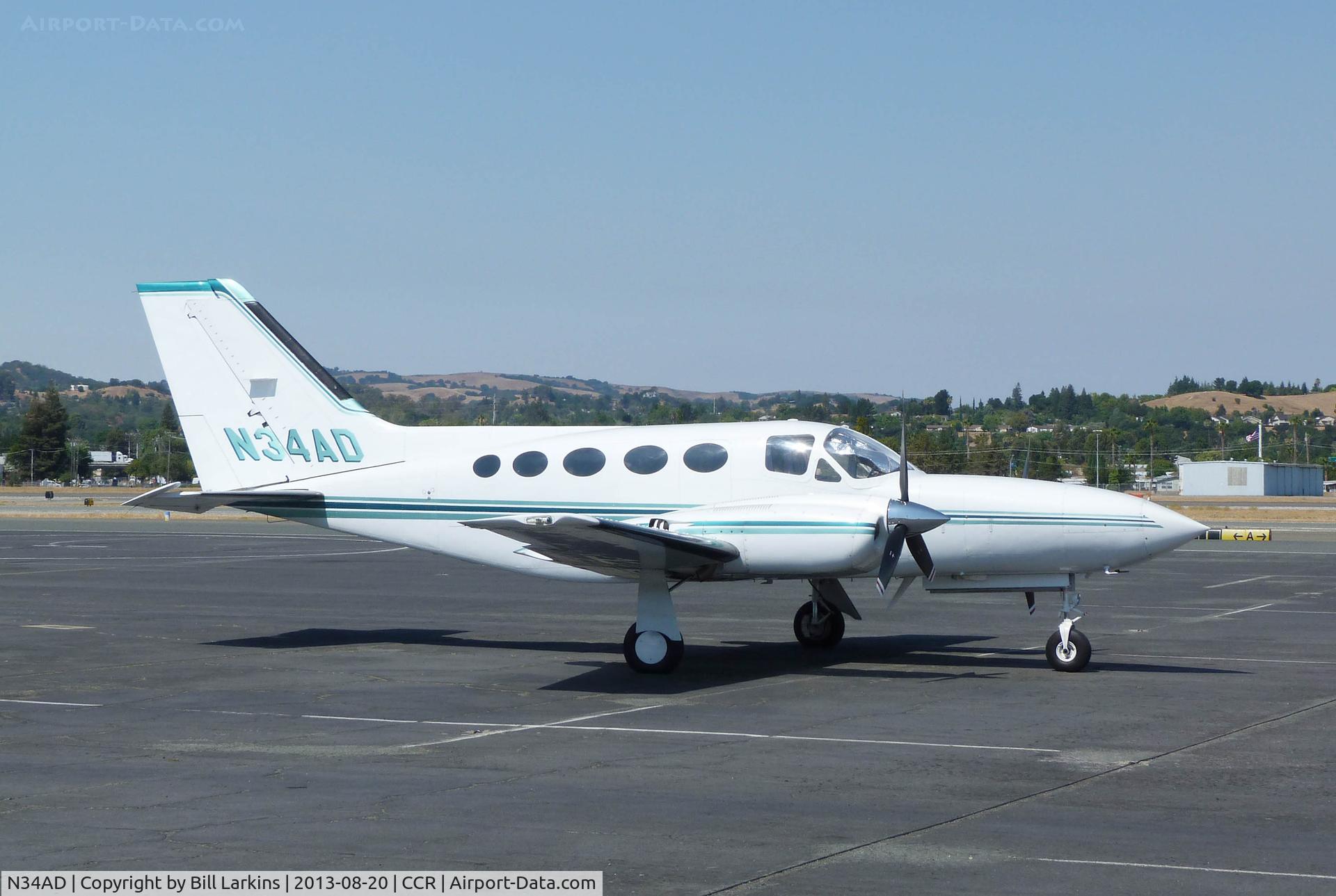 N34AD, 1975 Cessna 421C Golden Eagle Golden Eagle C/N 421C-0036, Resident