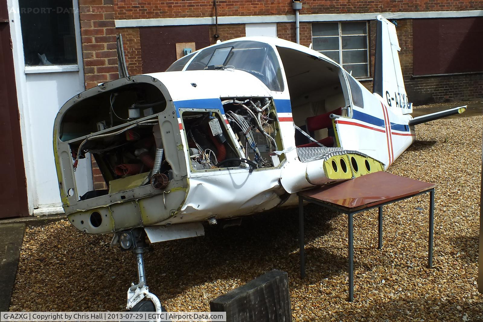 G-AZXG, 1969 Piper PA-23-250 Aztec C/N 27-4328, written off at Little Snoring 25/10/91
