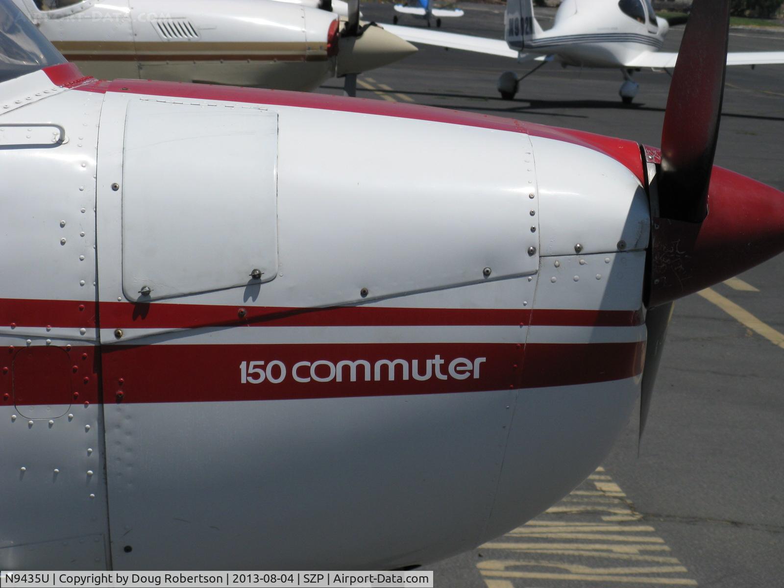 N9435U, 1976 Cessna 150M C/N 15078383, 1976 Cessna 150M COMMUTER, Continental O-200 100 Hp, logo