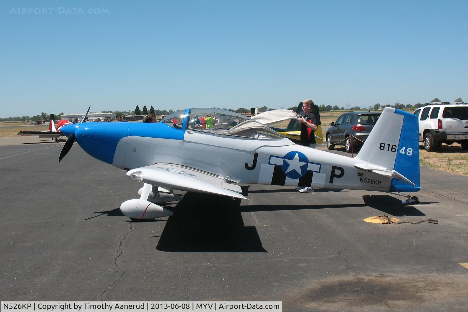 N526KP, 2007 Vans RV-8 C/N 81648, 2007 RV-8, c/n: 81648