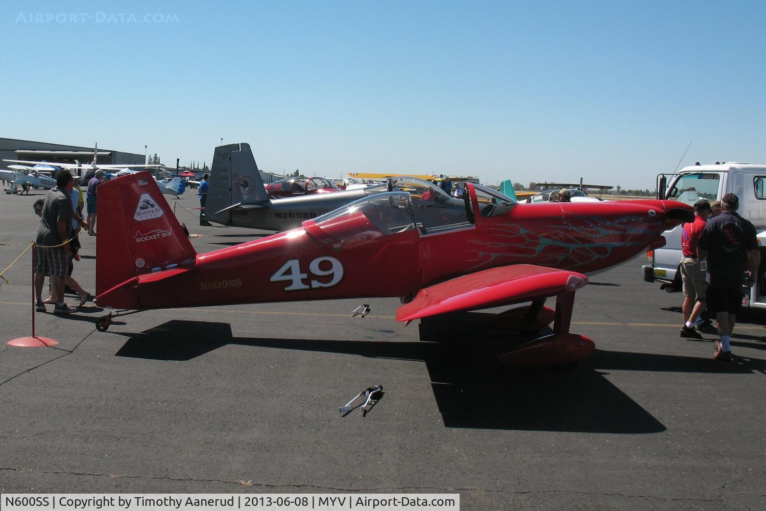 N600SS, Vans RV-6 C/N 24853, Vans RV-6, c/n: 24853