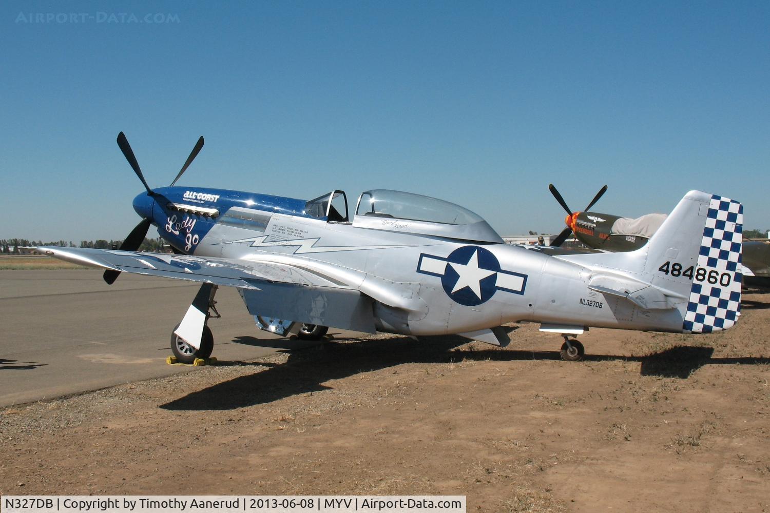 N327DB, 1944 North American P-51D Mustang C/N 44-84860, 1944 North American/hinton P-51D, c/n: 44-84860