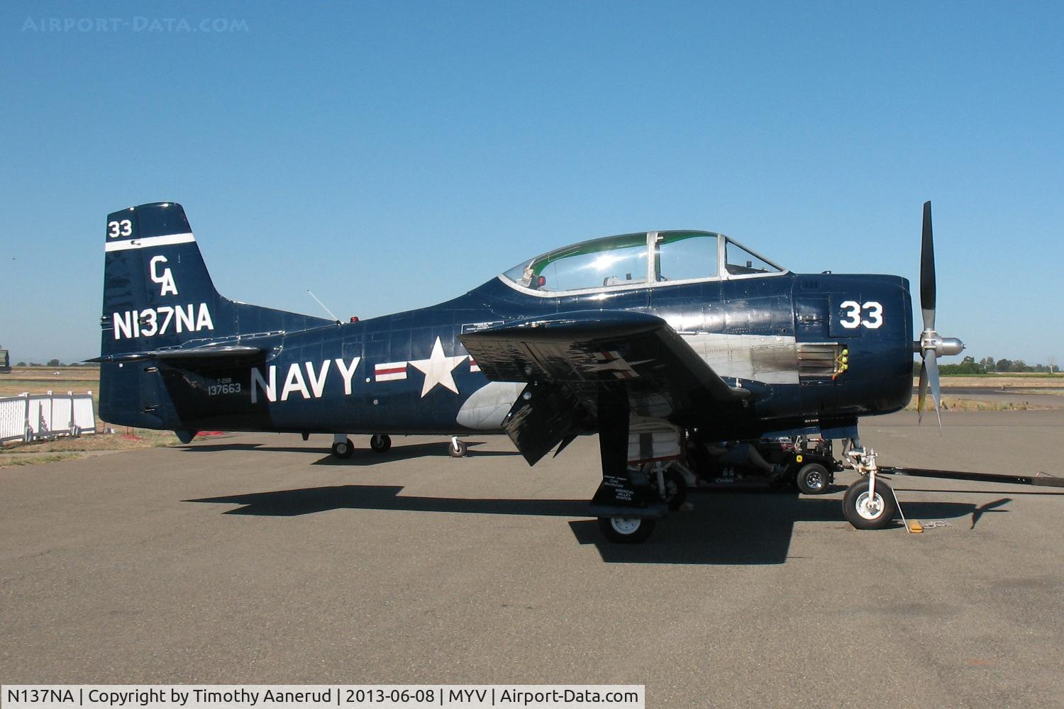 N137NA, North American T-28B Trojan C/N 200-26 (137663), North American T-28B, c/n: 137663