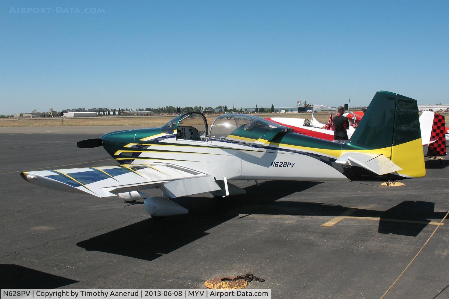 N628PV, 2000 Vans RV-6A C/N 24279, 2000 ROSALES SPECIAL, c/n: 24279