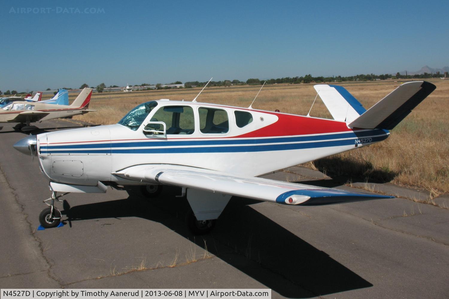 N4527D, 1956 Beech G35 Bonanza C/N D-4662, 1956 Beech G35, c/n: D-4662