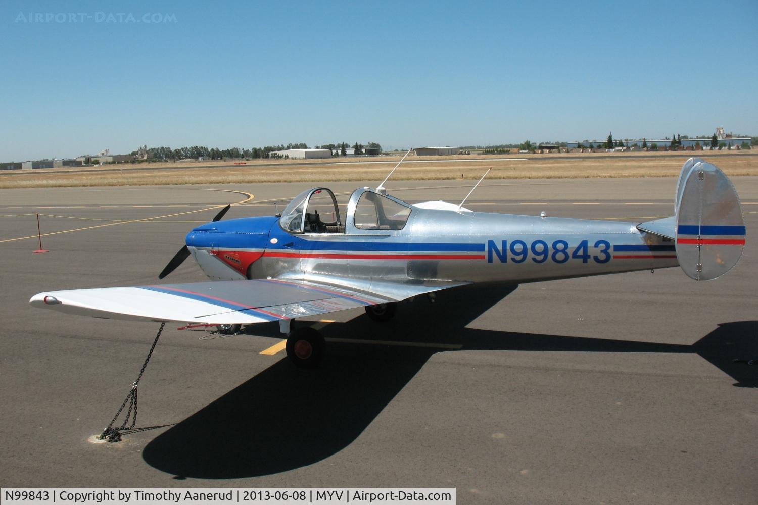 N99843, 1946 Erco 415C Ercoupe C/N 2466, 1946 Engineering & Research 415-C, c/n: 2466