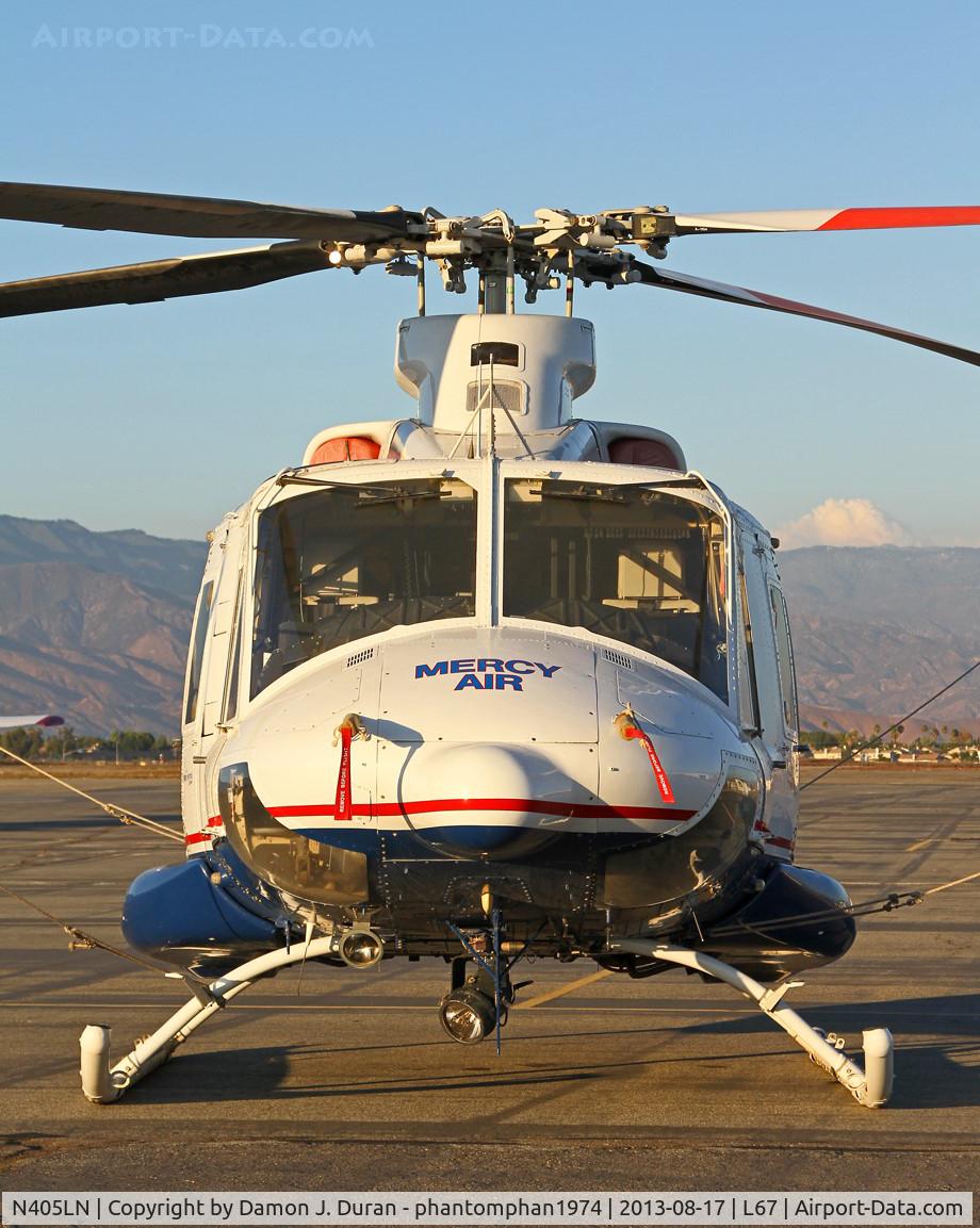 N405LN, 1981 Bell 412 C/N 33025, At the ready