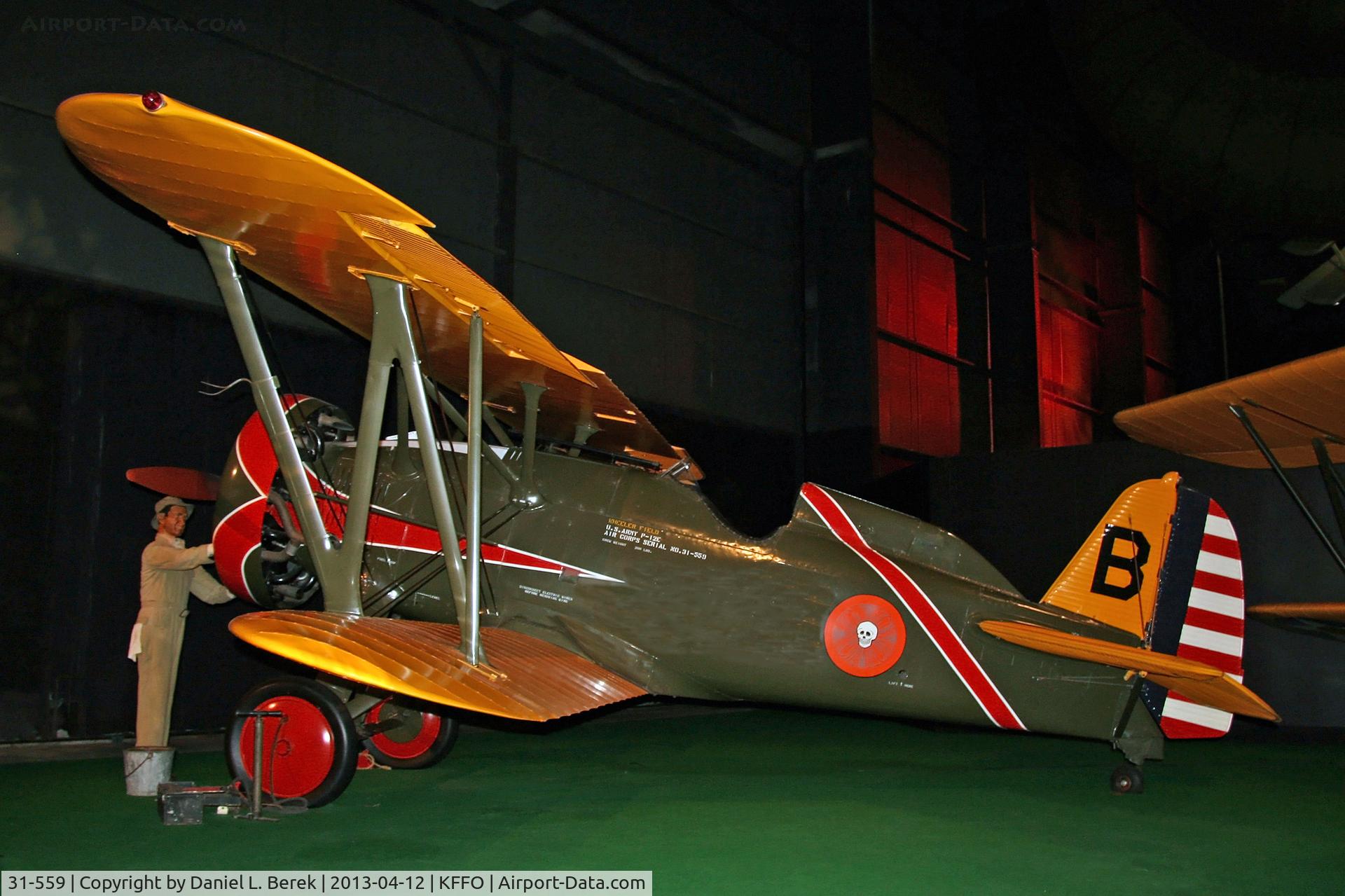31-559, 1931 Boeing P-12E C/N 1488, The P-12 was one of the most successful U.S. interwar fighers.
