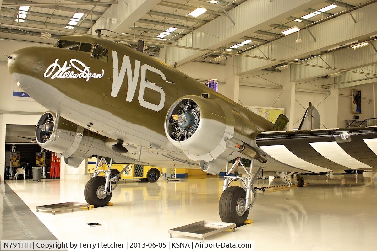 N791HH, 1944 Douglas DC3C-R-1830-90C C/N 33123, At the Lyon Air Museum, John Wayne International Airport (Orange County Airport), Santa Ana, California, United States