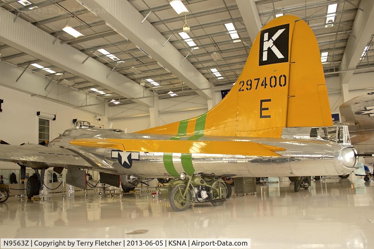 N9563Z, 1944 Boeing B-17G Flying Fortress C/N 32204, At the Lyon Air Museum, John Wayne International Airport (Orange County Airport), Santa Ana, California, United States