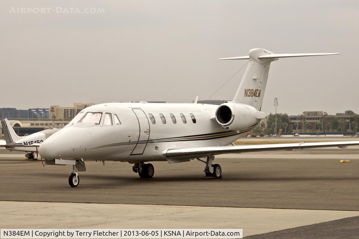 N384EM, 1987 Cessna 650 Citation III C/N 650-0144, At  John Wayne International Airport (Orange County Airport), Santa Ana, California, United States