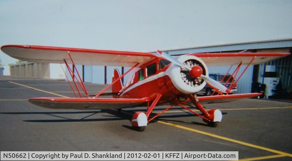 N50662, 1939 Waco Formerly ZKS-7 now HKS-7 C/N 5221, while at Falcon
