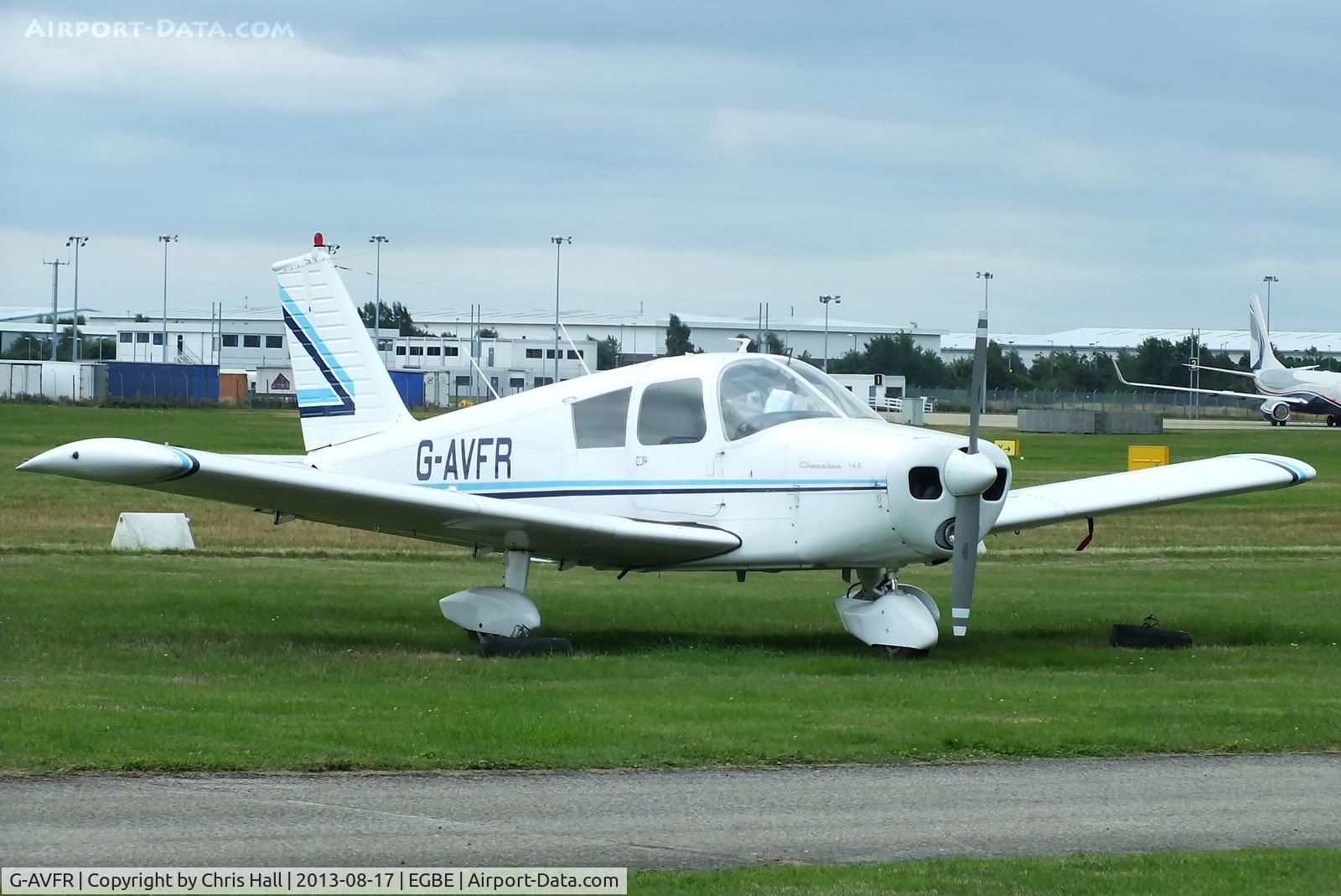 G-AVFR, 1967 Piper PA-28-140 Cherokee C/N 28-22747, privately owned