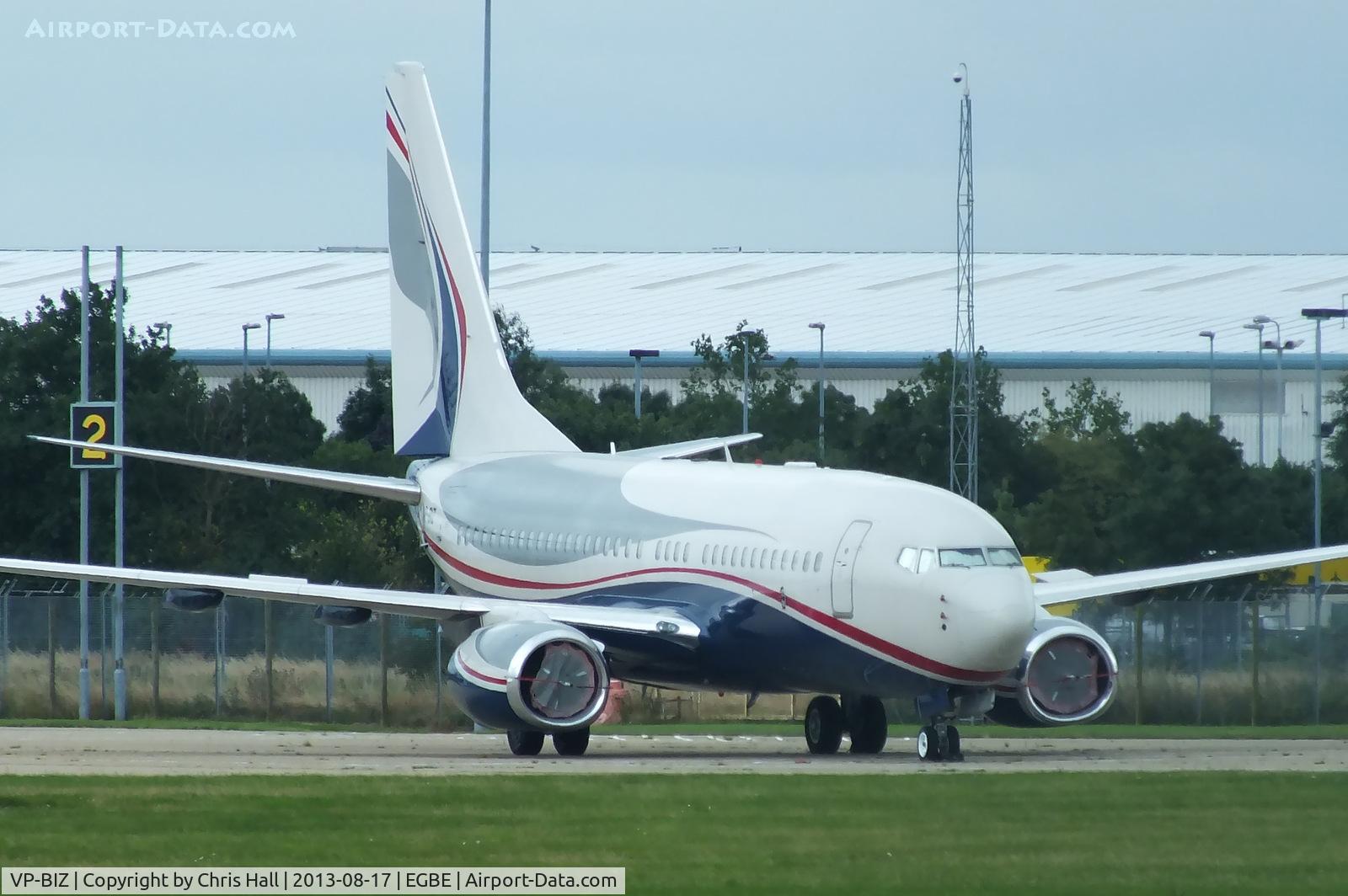 VP-BIZ, 2005 Boeing 737-7AU BBJ C/N 34477, ACM Aviation Inc