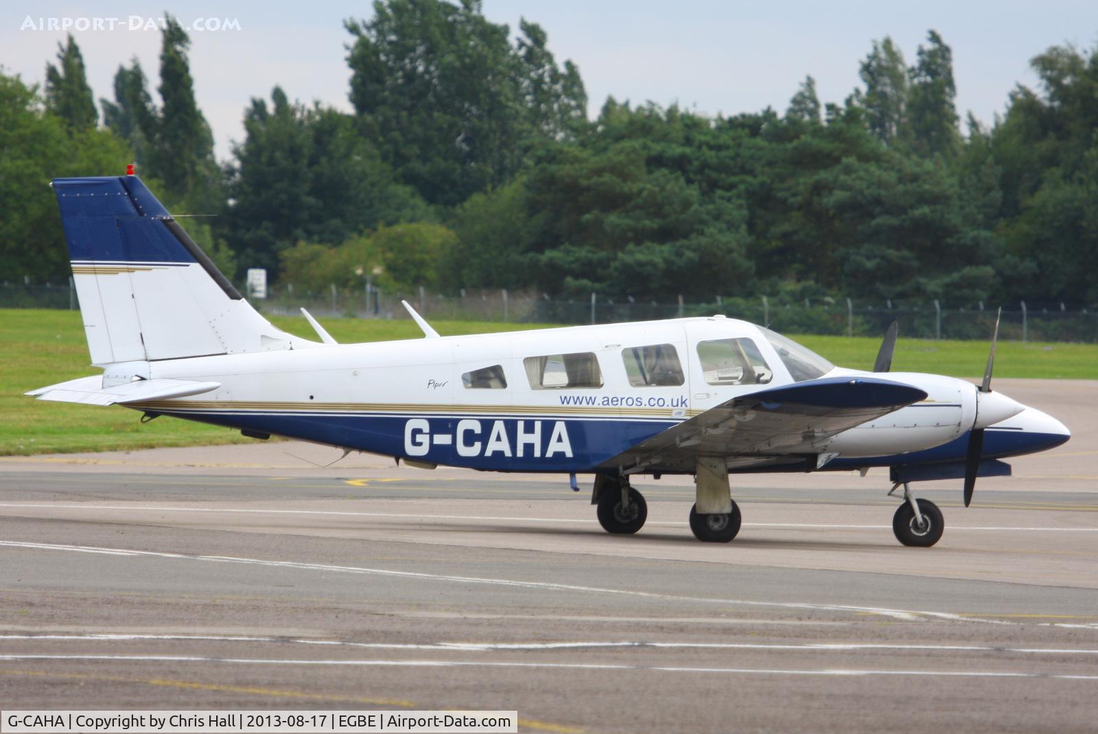 G-CAHA, 1977 Piper PA-34-200T Seneca II C/N 34-7770010, TDG Leasing