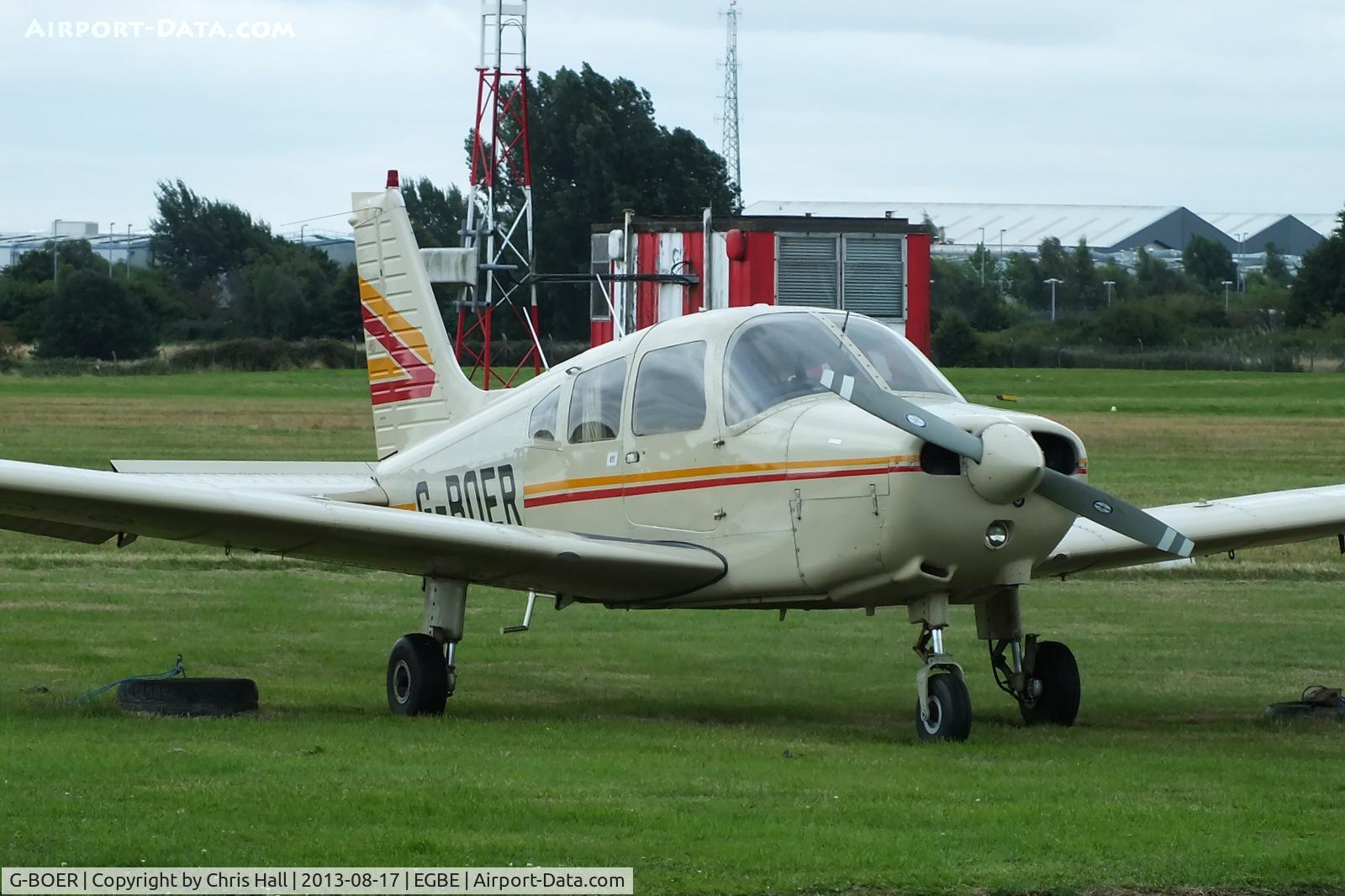 G-BOER, 1981 Piper PA-28-161 Cherokee Warrior II C/N 28-8116094, privately owned