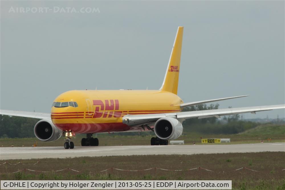 G-DHLE, 2009 Boeing 767-3JHF C/N 37805, Urgent parcels get delivered even on a saturday afternoon.....