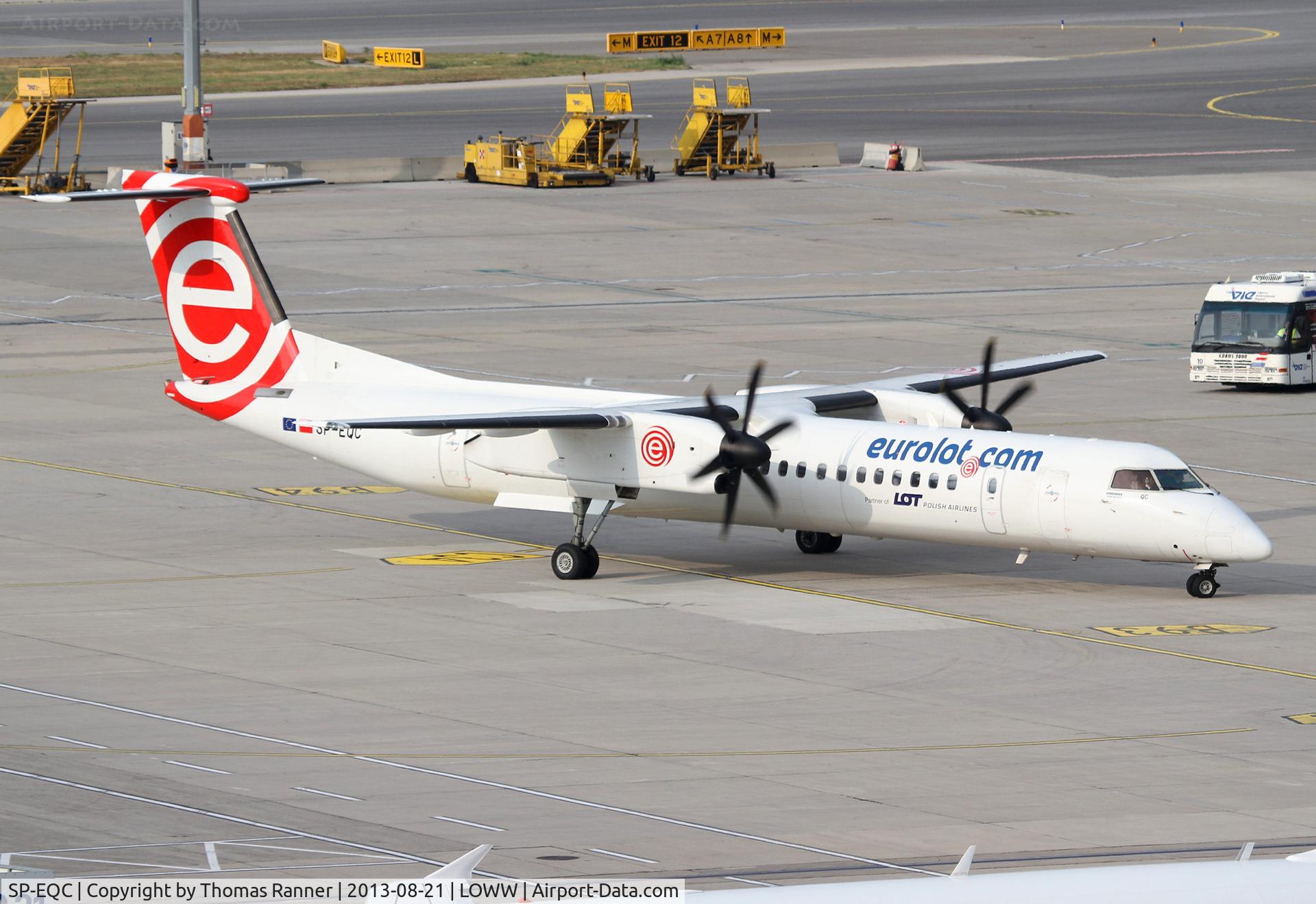 SP-EQC, 2012 De Havilland Canada DHC-8-402Q Dash 8 C/N 4408, Eurolot DHC-8