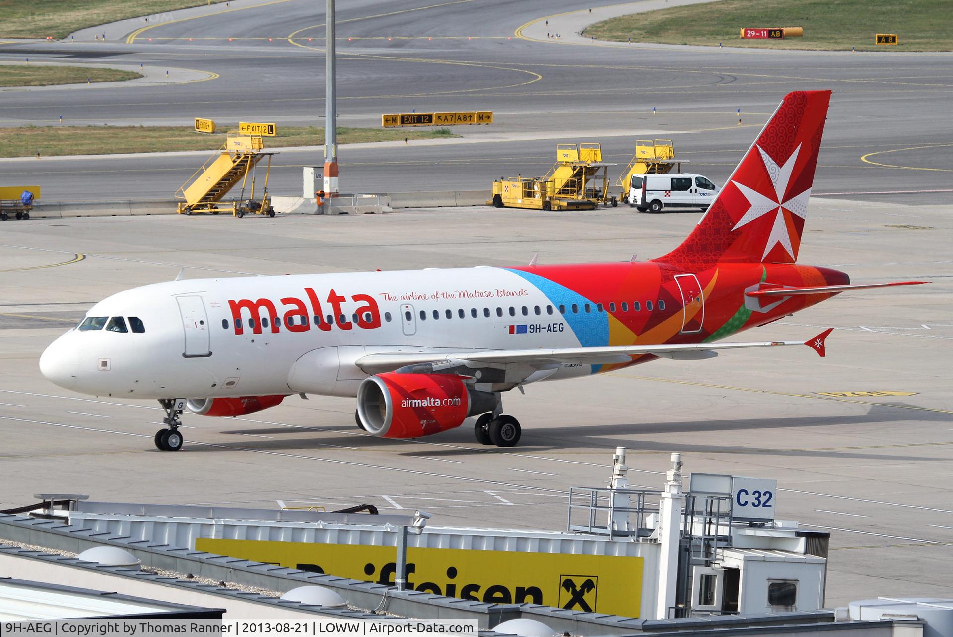 9H-AEG, 2003 Airbus A319-112 C/N 2113, Air Malta A319