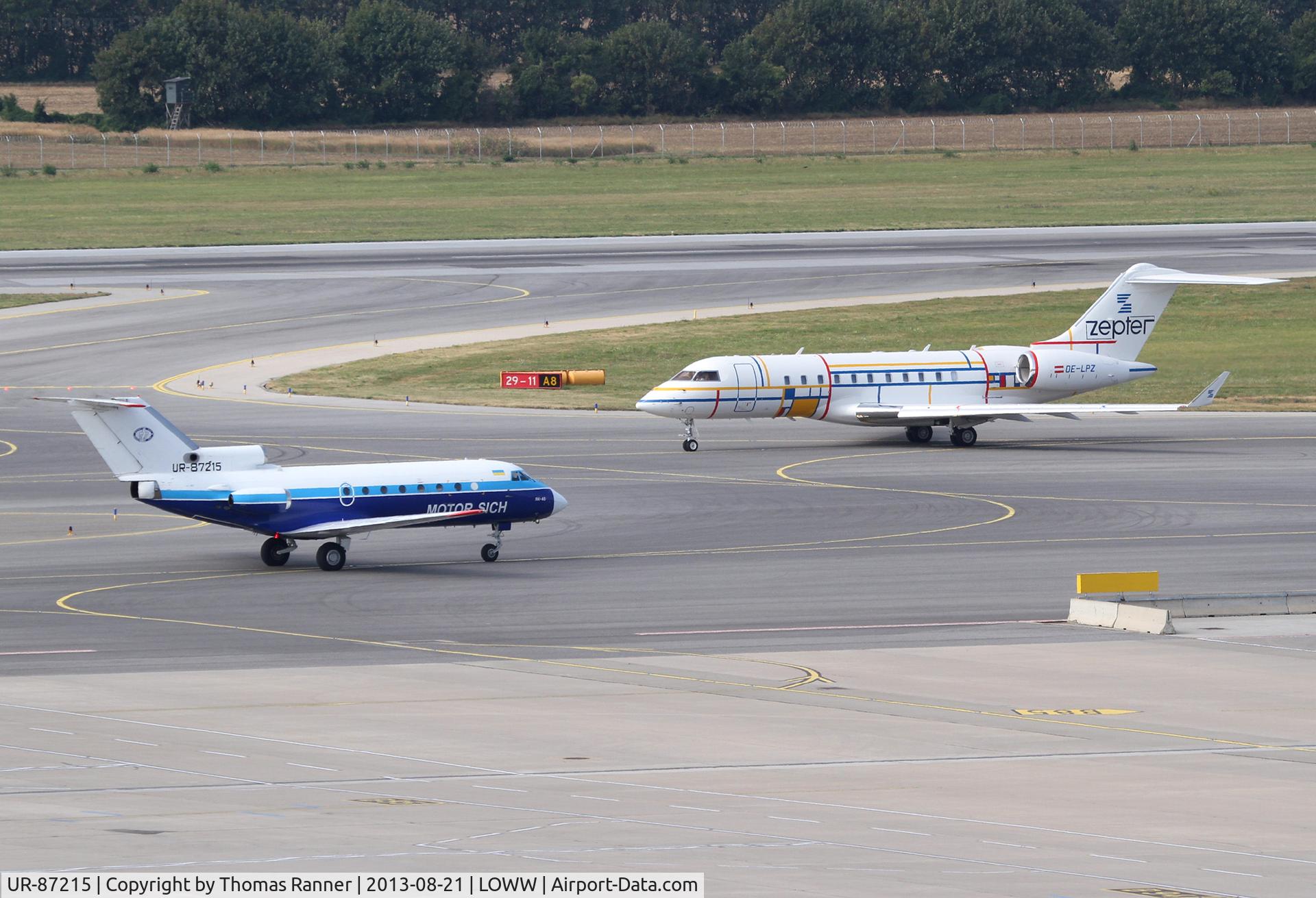 UR-87215, 1975 Yakovlev Yak-40 C/N 9510540, Motor Sich Airlines Yak-40