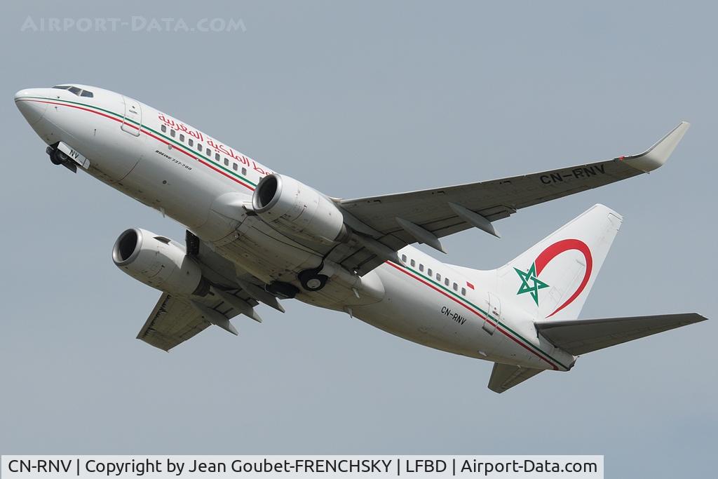 CN-RNV, 2002 Boeing 737-7B6 C/N 28988, RAM take off 23 to Casablanca