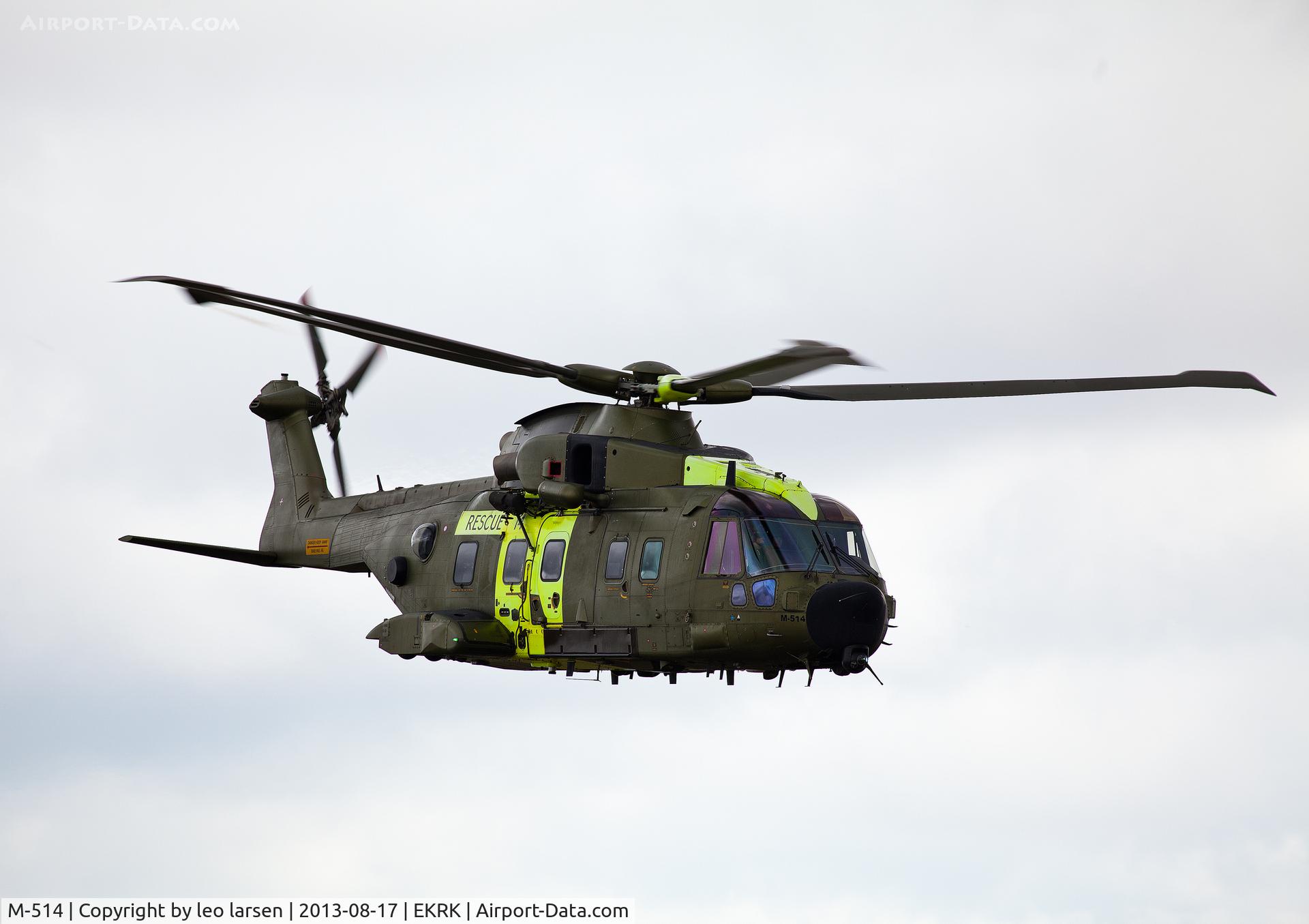 M-514, 2007 AgustaWestland EH-101 Mk.512 Merlin Joint Supporter C/N 50165, Roskilde Airshow  17.8.13