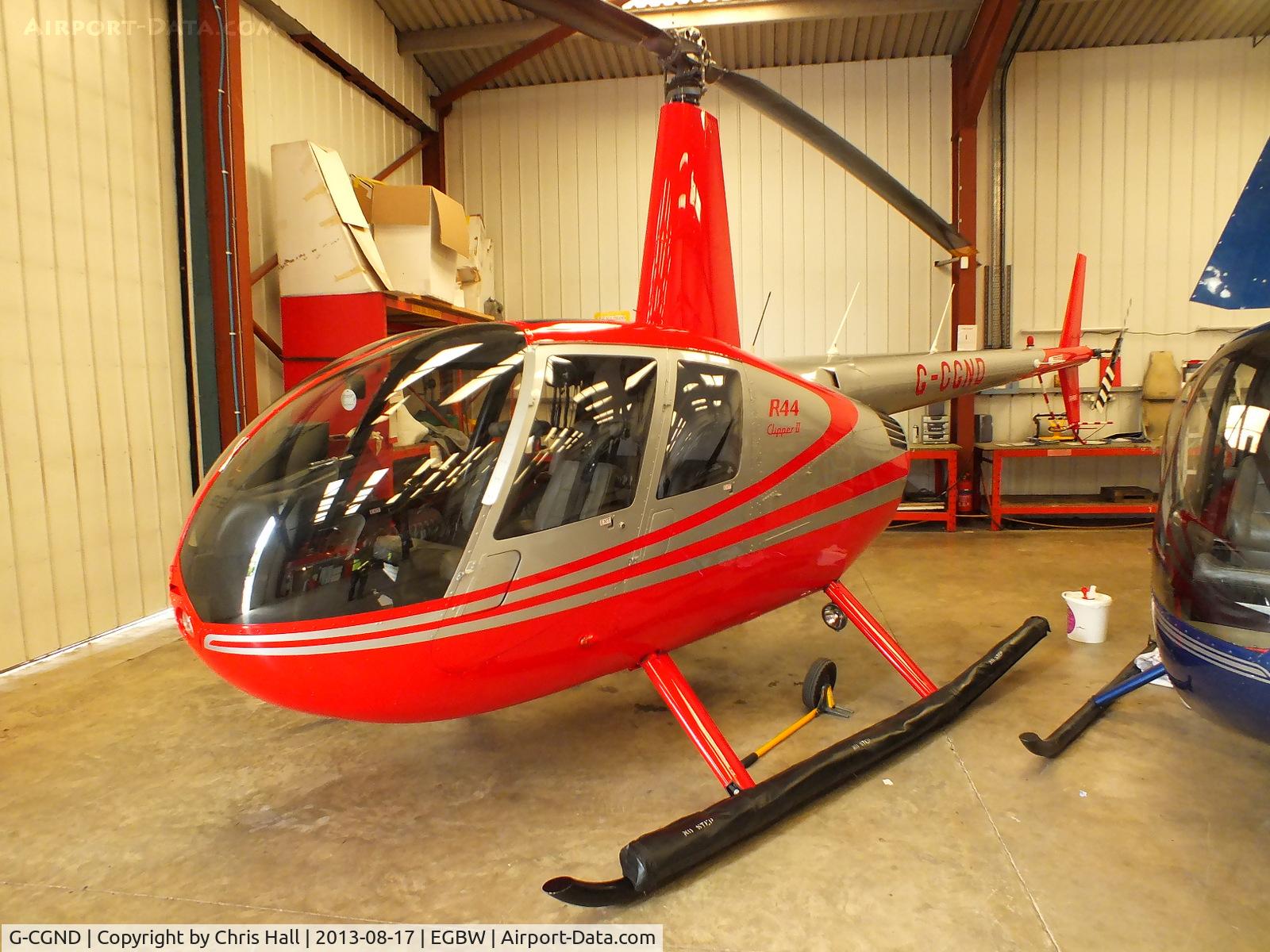 G-CGND, 2010 Robinson R44 Clipper II C/N 12729, privately owned