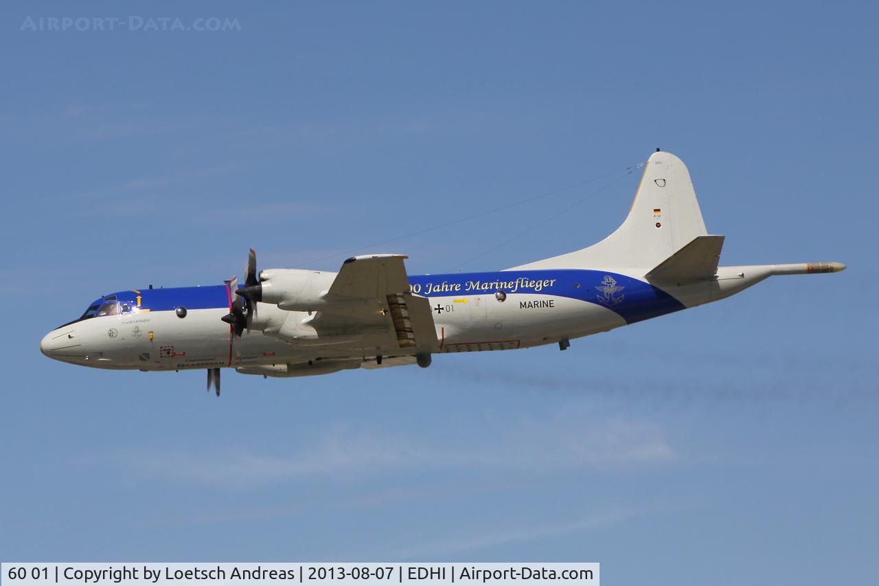 60 01, Lockheed P-3C-II Orion C/N 285E-5737, low pass