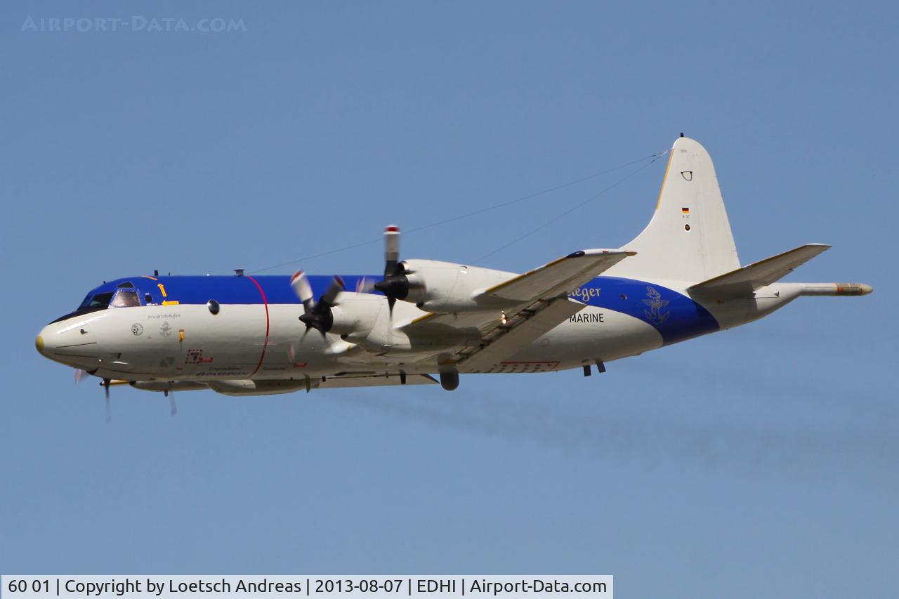 60 01, Lockheed P-3C-II Orion C/N 285E-5737, Low pass