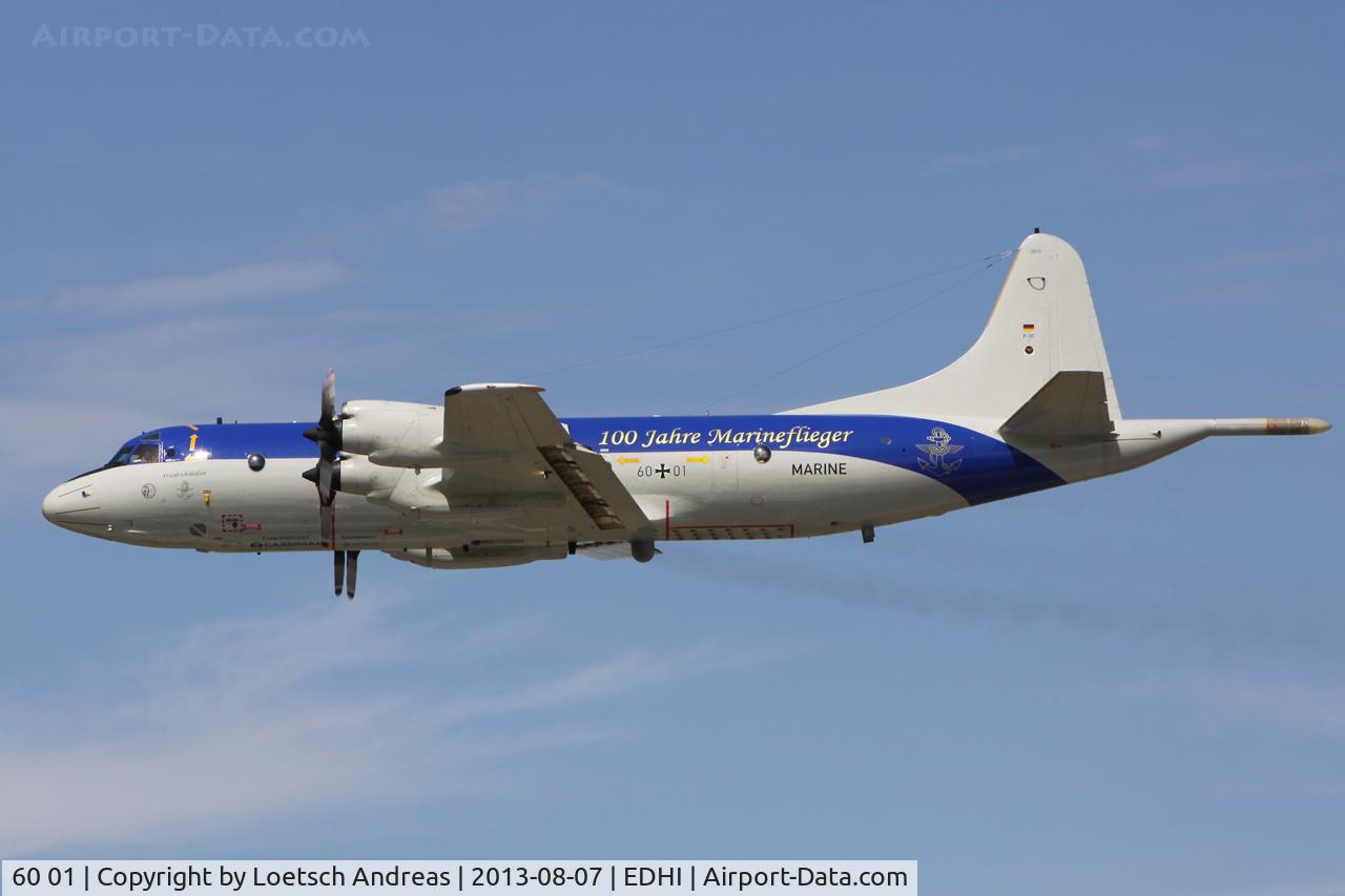 60 01, Lockheed P-3C-II Orion C/N 285E-5737, Low pass