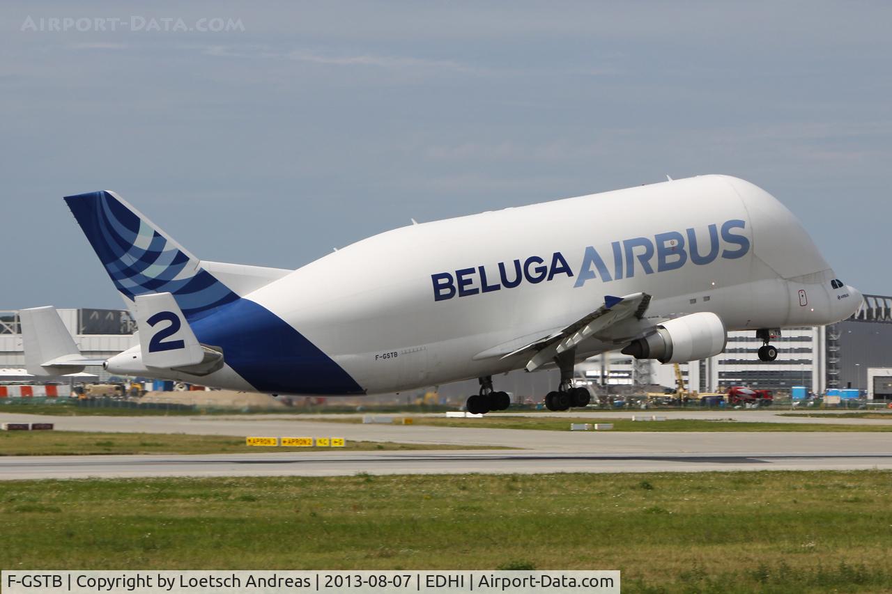 F-GSTB, 1996 Airbus A300B4-608ST Super Transporter C/N 751, Airbus parts transport