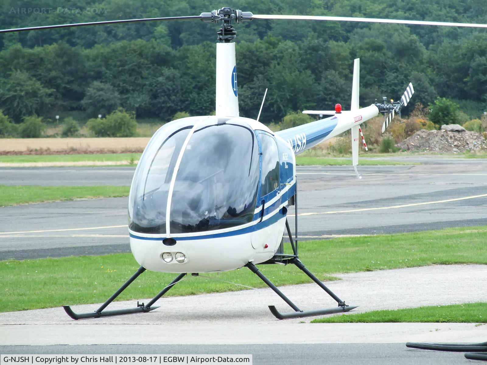G-NJSH, 1988 Robinson R22 Beta C/N 0780, privately owned