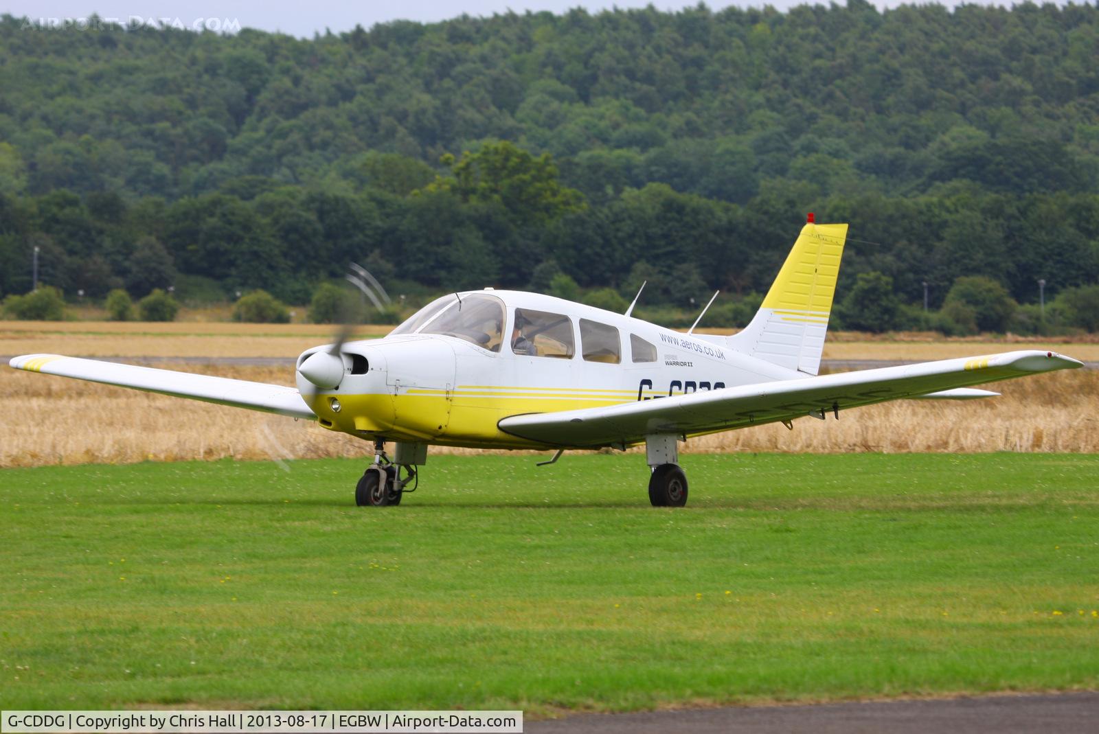 G-CDDG, 1988 Piper PA-28-161 Cherokee Warrior II C/N 2816065, Aeros Flight Training