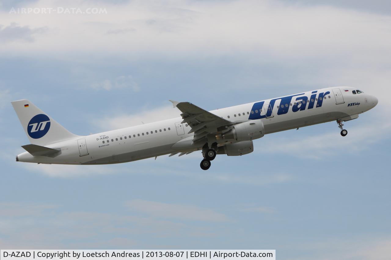 D-AZAD, 2013 Airbus A321-211 C/N 5733, test flight with test Reg D-AZAD, next reg VP-BPP.