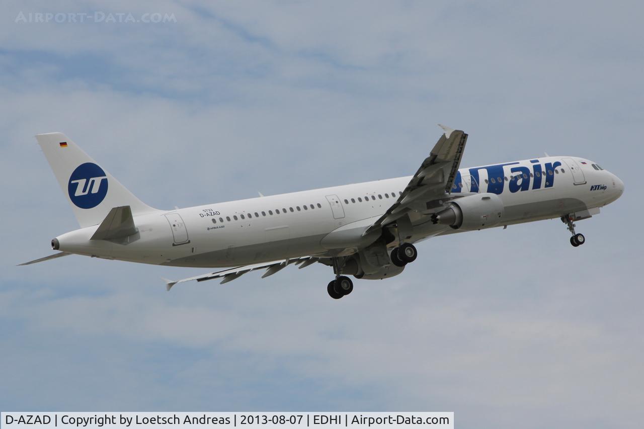D-AZAD, 2013 Airbus A321-211 C/N 5733, test flight with test Reg D-AZAD, next reg VP-BPP.