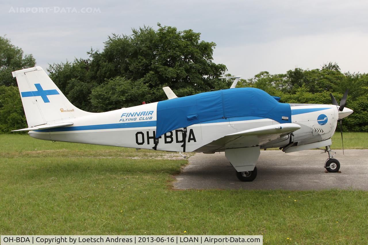 OH-BDA, 1964 Beech 35-C33A Debonair Debonair C/N CD-789, overnight stop