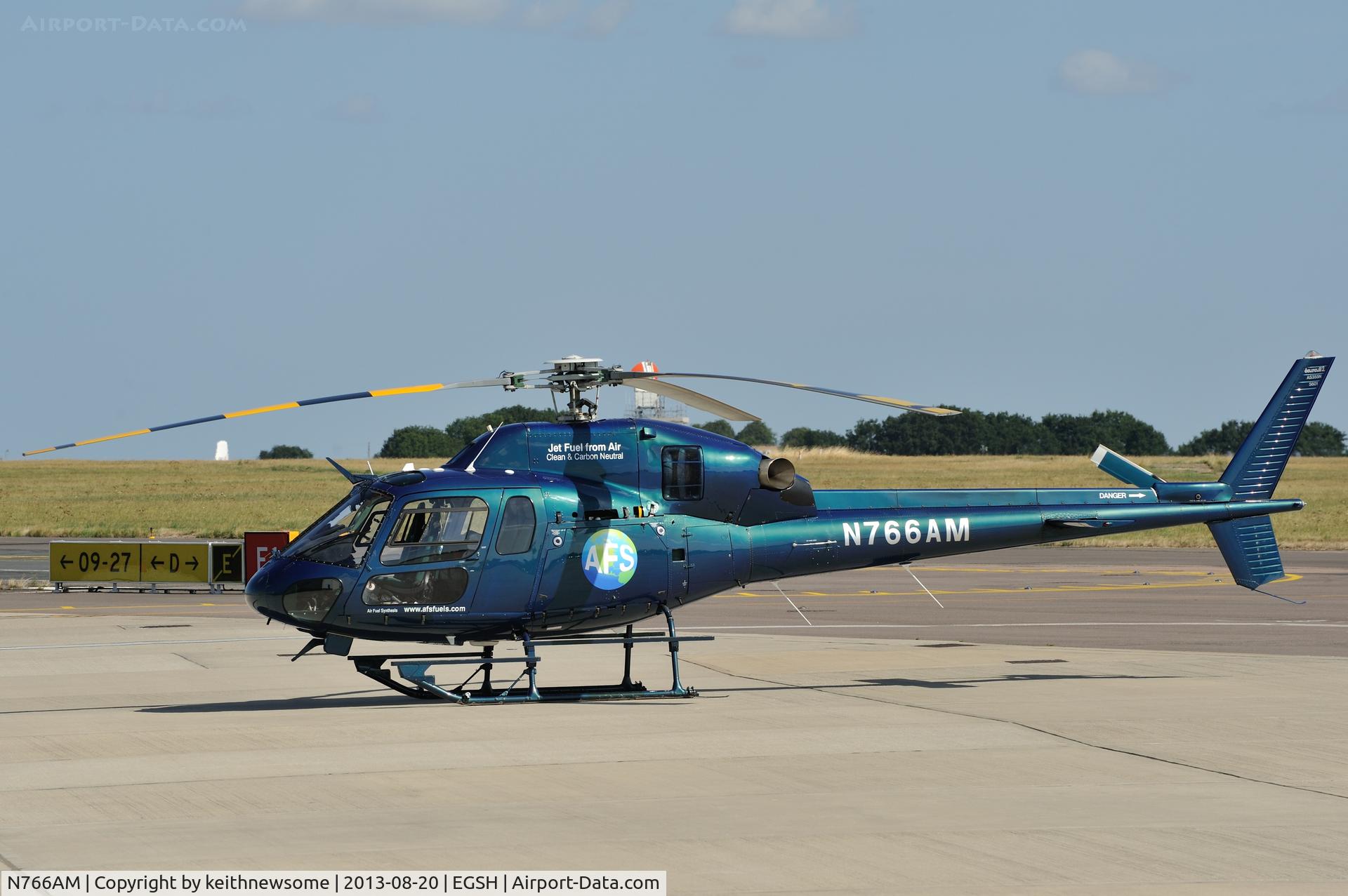 N766AM, 1996 Eurocopter AS-355N Twinstar C/N 5601, Nice rotary visitor !