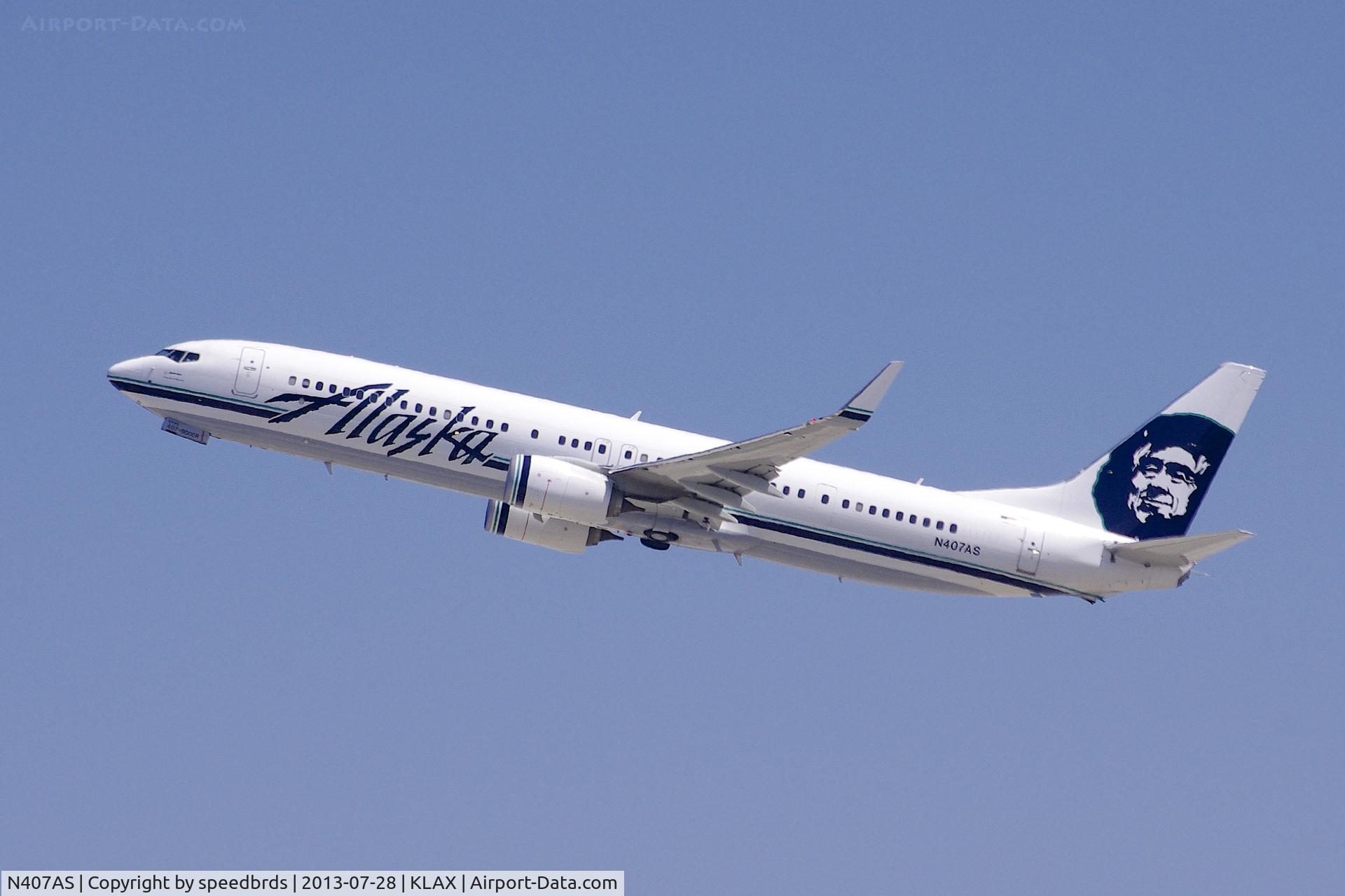 N407AS, 2012 Boeing 737-990/ER C/N 41731, Alaska Airlines 737-900ER