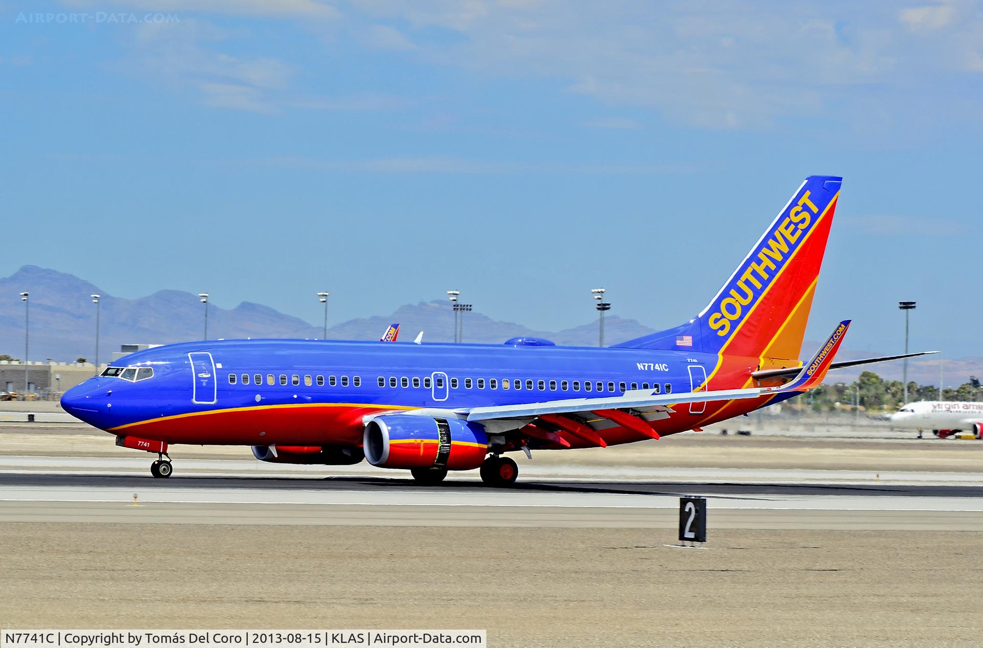 N7741C, 2007 Boeing 737-7BD C/N 35788, N7741C Southwest Airlines Boeing 737-7BD - cn 35788 / ln 2178 -

Ex AirTran N315AT -

McCarran International Airport (KLAS)
Las Vegas, Nevada
TDelCoro
August 15, 2013