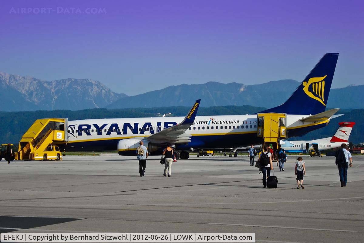 EI-EKJ, 2010 Boeing 737-8AS C/N 38497, Ryan Air, 