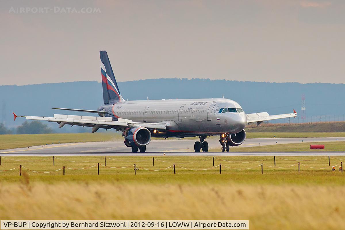 VP-BUP, 2007 Airbus A321-211 C/N 3334, Aeroflot Russiya Airlines