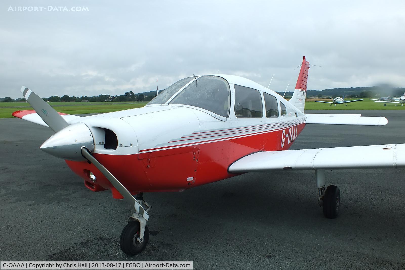 G-OAAA, 1993 Piper PA-28-161 Cherokee Warrior II C/N 2816107, Redhill Air Services Ltd