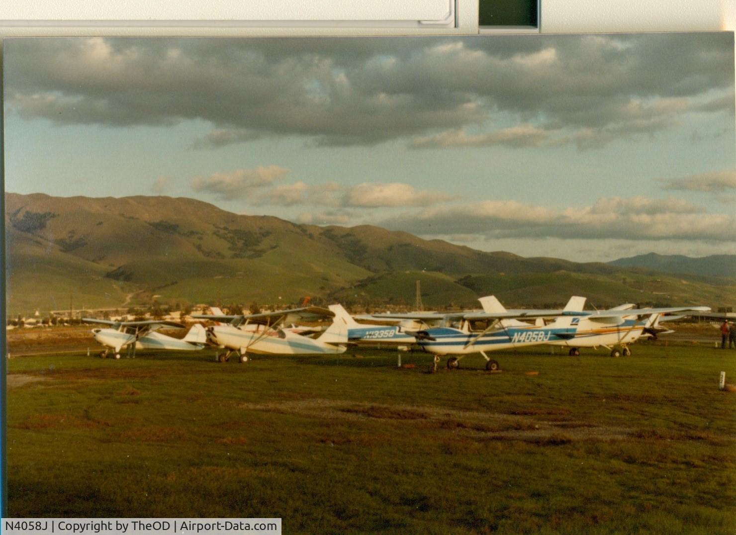 N4058J, 1966 Cessna 150G C/N 15065358, Taken @ Fremont airport circa 1984 ?