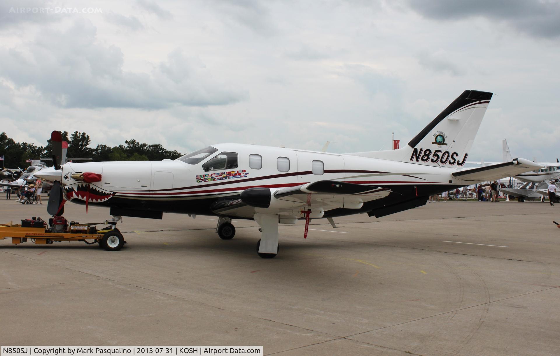 N850SJ, 2008 Socata TBM-700 C/N 447, Socata TBM-850